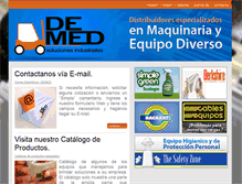 Tablet Screenshot of demedsa.com